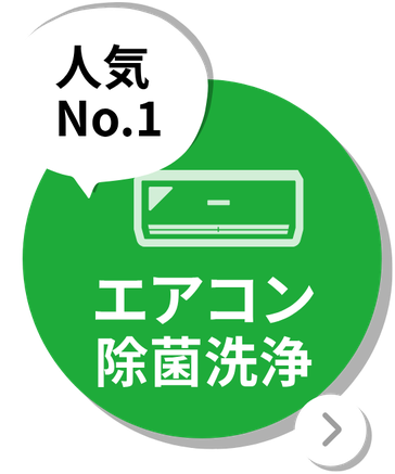 人気No.1 エアコン除菌洗浄