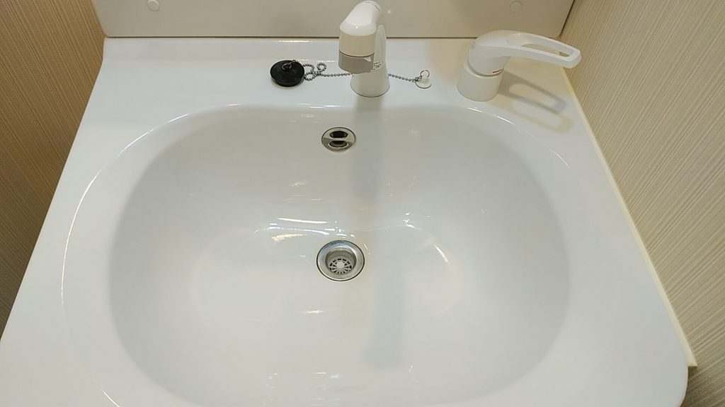 埼玉県さいたま市桜区の洗面台クリーニング後