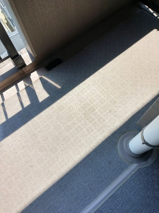 埼玉県越谷市の空室クリーニング後(ベランダ洗浄)