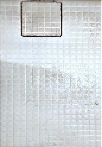 東京都北区の浴室クリーニング、床の洗浄前【お掃除どんちゃん】