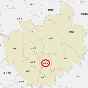 埼玉県さいたま市浦和区の地図【お掃除どんちゃん】