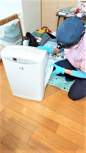 草加市の家事代行、空気清浄機の掃除【お掃除どんちゃん】